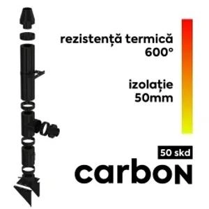 Cos de fum inox Carbon 50 SKD